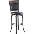 Powell Powell 15D2020BS Franklin Swivel Bar Stool; Oak 15D2020BS